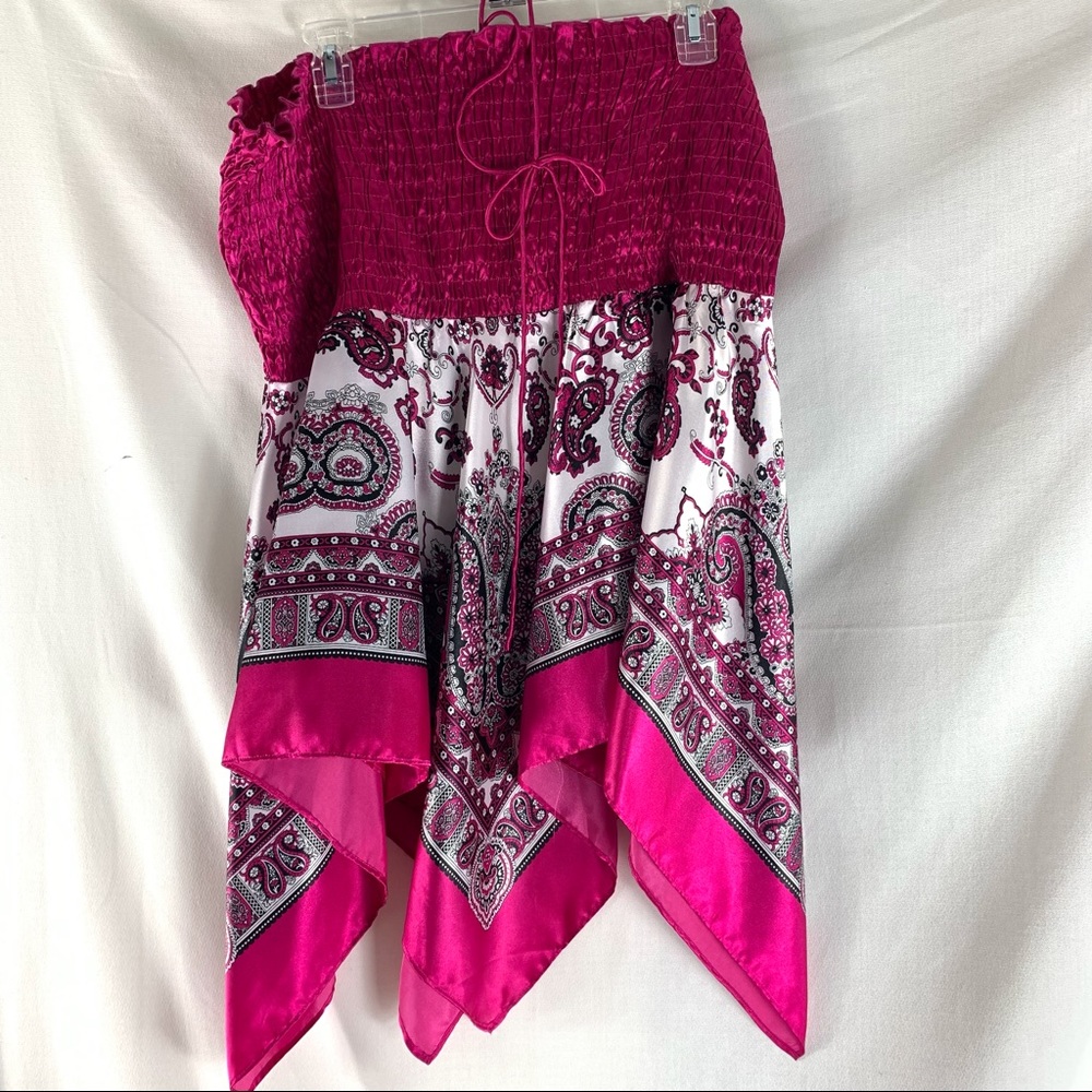 Cato Pink Scarf Halter Top Sz 22/24W